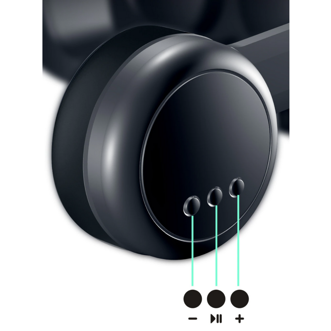 VR-Brille mit Bluetooth-Headset. Perfekt für mobiles Virtual Reality Gaming auf iPhone & Android.