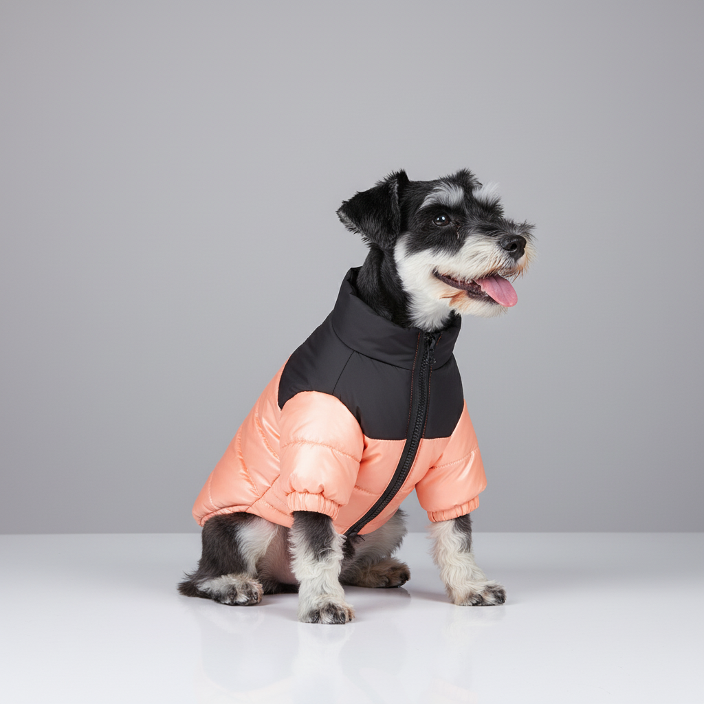 Trendige & funktionale Hundejacke für kalte Tage. Bietet Wärme und Komfort beim Outdoor-Abenteuer.