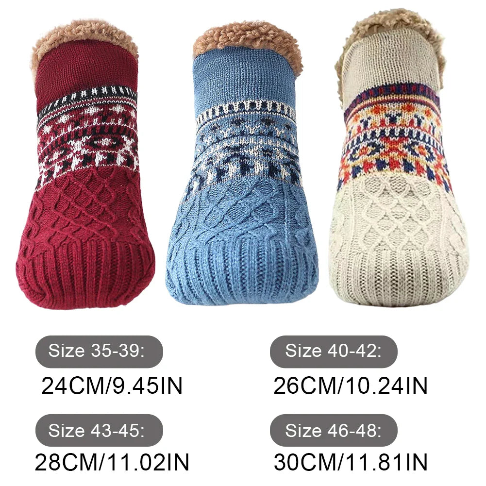 Warme Wintersocken & Haussocken für Damen & Herren. Gemütliches Weihnachtsgeschenk für kalte Tage zuhause.