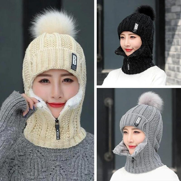 Warme Wintermütze, Beanie für Damen & Herren, ideal für Outdoor & Kälteschutz.