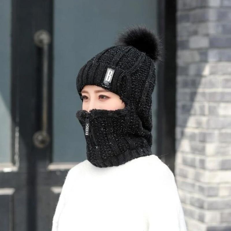 Winter-Beanie, modische Mütze für Kälteschutz, warmes Winteraccessoire für Outdoor.
