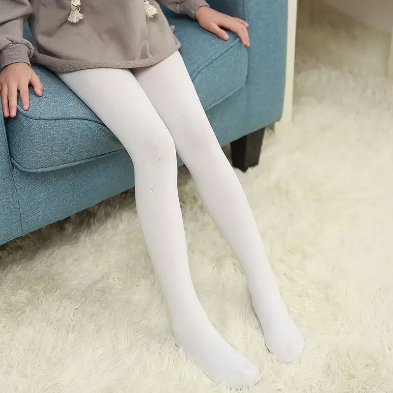 Warmelle Mädchen Thermo-Strumpfhose, fleece-gefüttert. Warme Kinderstrumpfhose, dehnbar, bequem für Herbst & Wintermode.