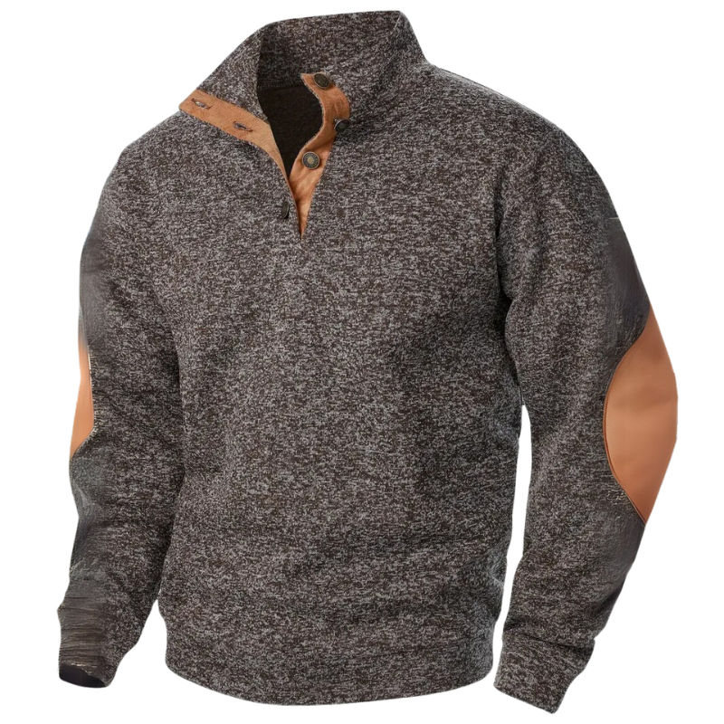 Warmer Herbstpullover für Männer, atmungsaktiv und gemütlich, eine perfekte Ergänzung für jede Garderobe.