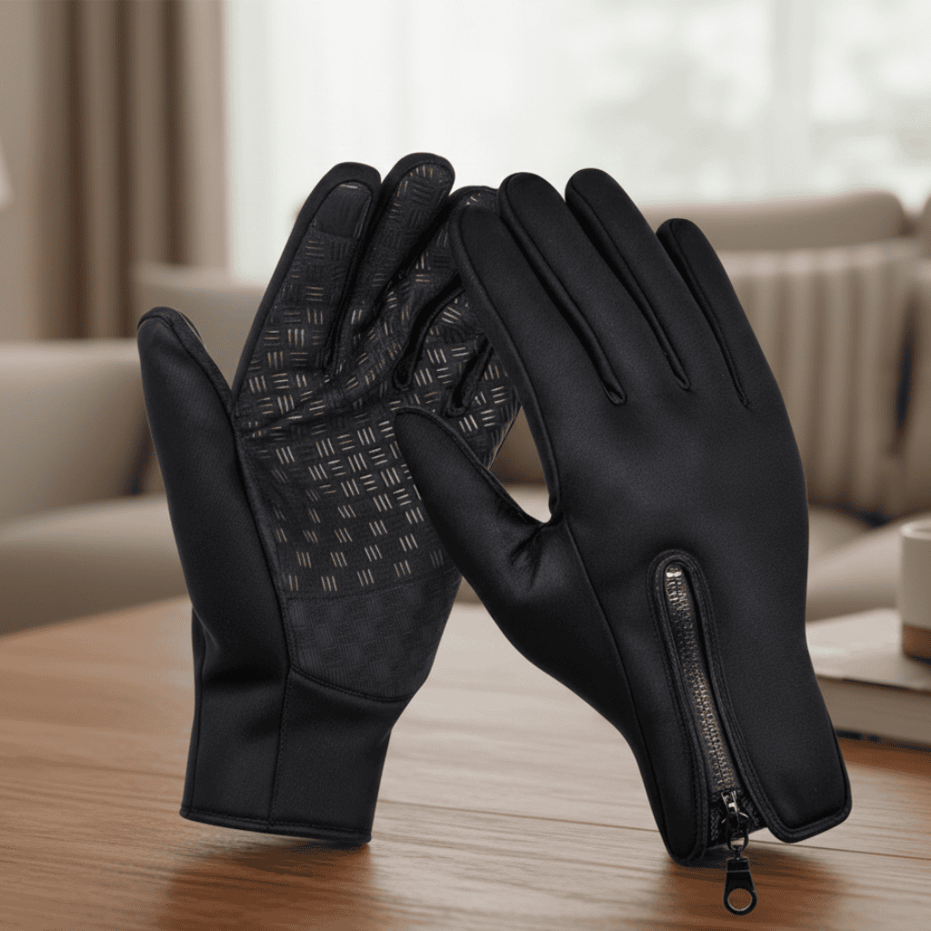 WARMTOUCH Unisex Winterhandschuhe: winddicht, warm, Touchscreen-kompatibel für Outdoor-Sport und Kälteschutz.