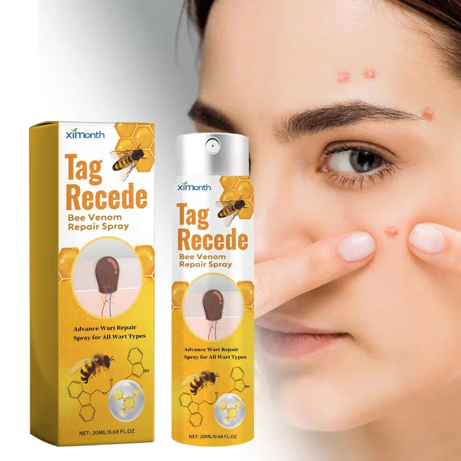 Warzenentferner Hautspray mit Bienengift-Formel für sanfte und effektive Hautpflege.