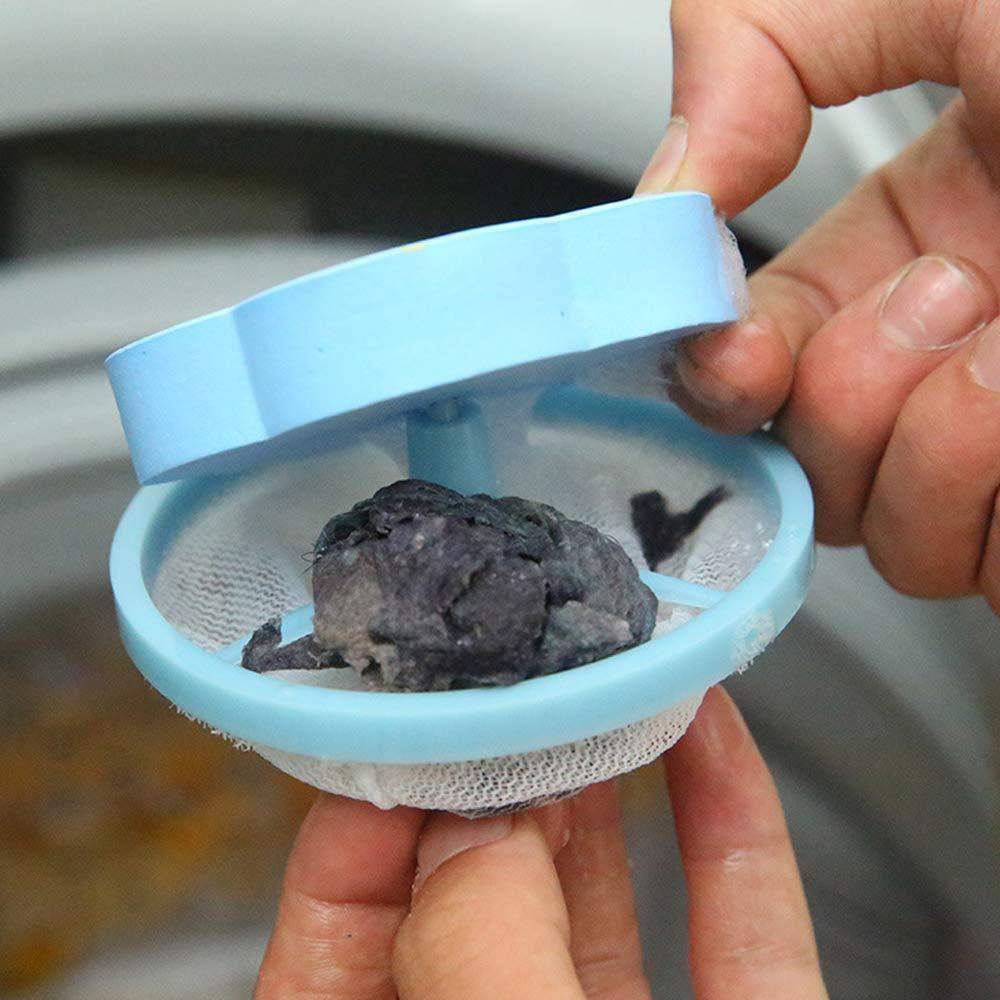 Schutz vor Verstopfungen: Waschmaschinen Filterbeutel entfernt Tierhaare & Fusseln effektiv aus dem Wasser.