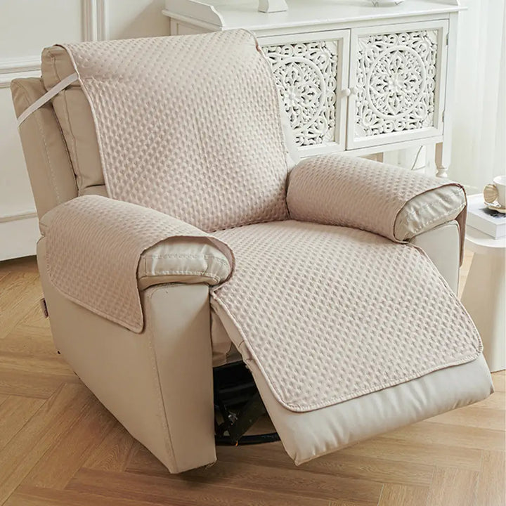 Elastischer Polyester Sesselbezug, fleckenabweisend & haustierfreundlich, perfekt für Wohnzimmer Relaxsessel.