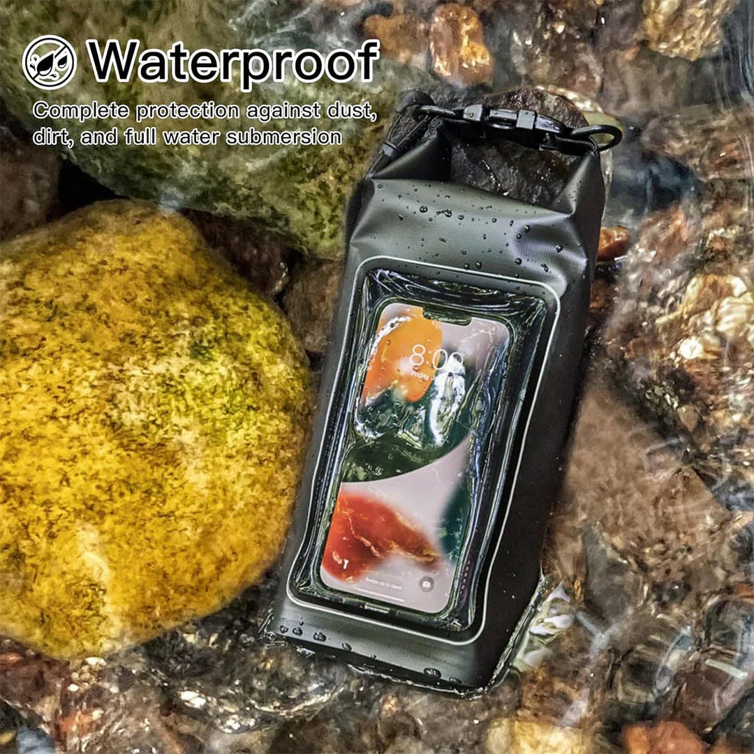 Robuste Outdoor Dry Bag 2L, wasserdicht, ideal für Strand, Trekking & Wassersport; schützt Wertsachen.