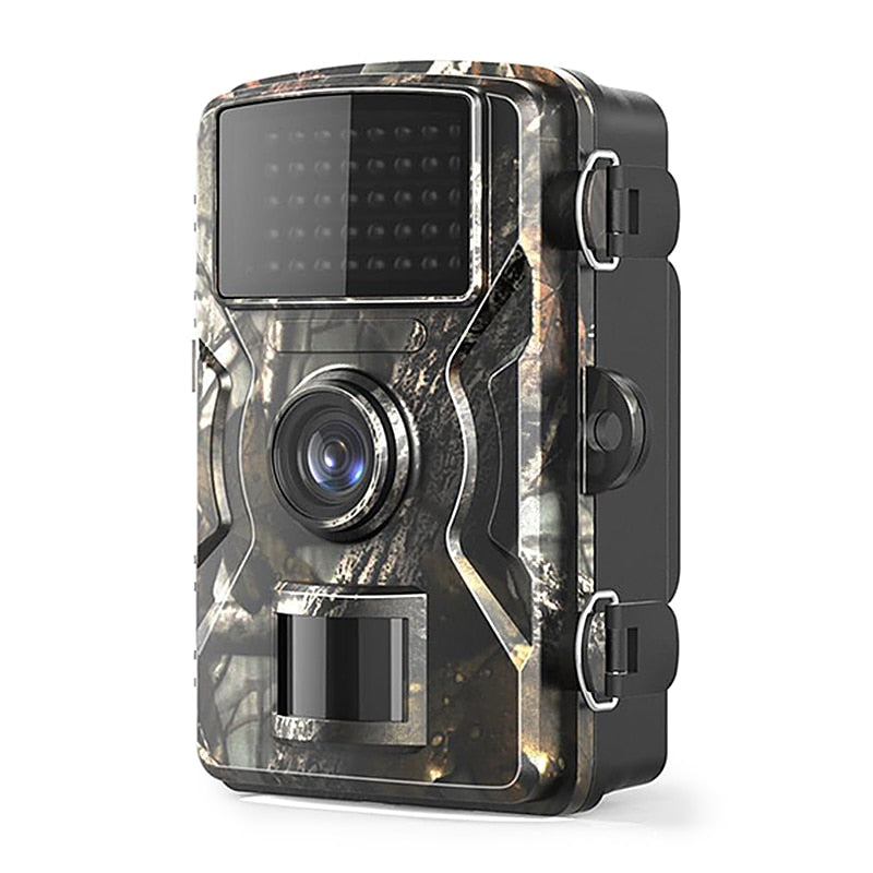 Kompakte Outdoor Wildkamera 4K HD mit IR-Nachtsichtfunktion für detaillierte Naturfotografie.