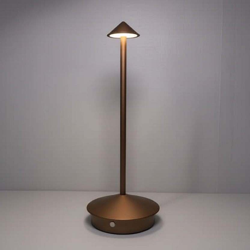 Elegante, dimmbare LED-Leuchte für innen & außen, wetterfest und kabellos, als Spikelight oder Dekoleuchte.