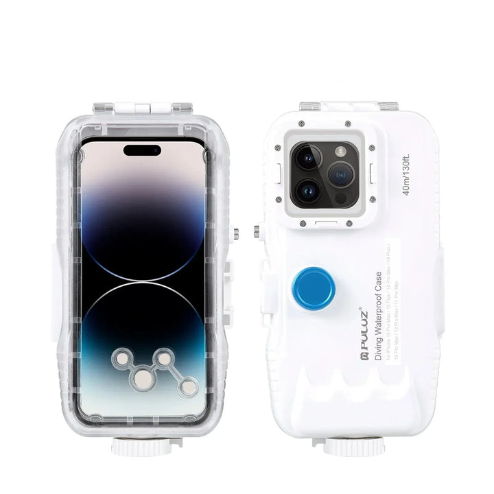 Wasserdichte iPhone Tauchhülle AquaShield 40m. Schutz & Touch-Steuerung für Unterwasserfotos beim Tauchen & Schnorcheln.