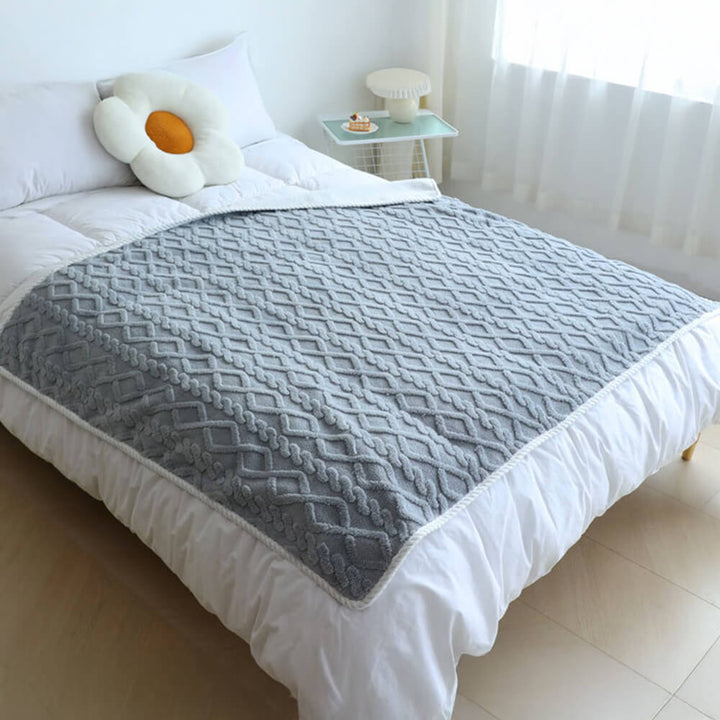 Robuste Schutzdecke für Haustiere, wasserdicht & waschbar, ideal als Couchschutz.