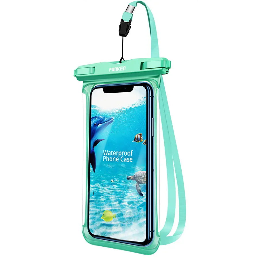 Strapazierfähige wasserdichte Smartphone-Hülle, ideal für Camping & extreme Bedingungen.