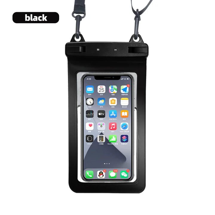 Ideale wasserdichte Smartphone-Tauchhülle für Reisen, Strand & Pool.