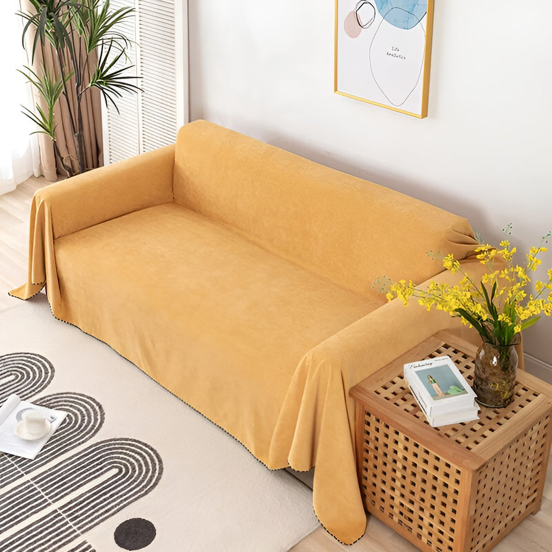 Fleckenabweisende, wasserdichte Decke für Couch. Perfekt für Familien mit Kindern & Haustieren. Leichte Pflege.