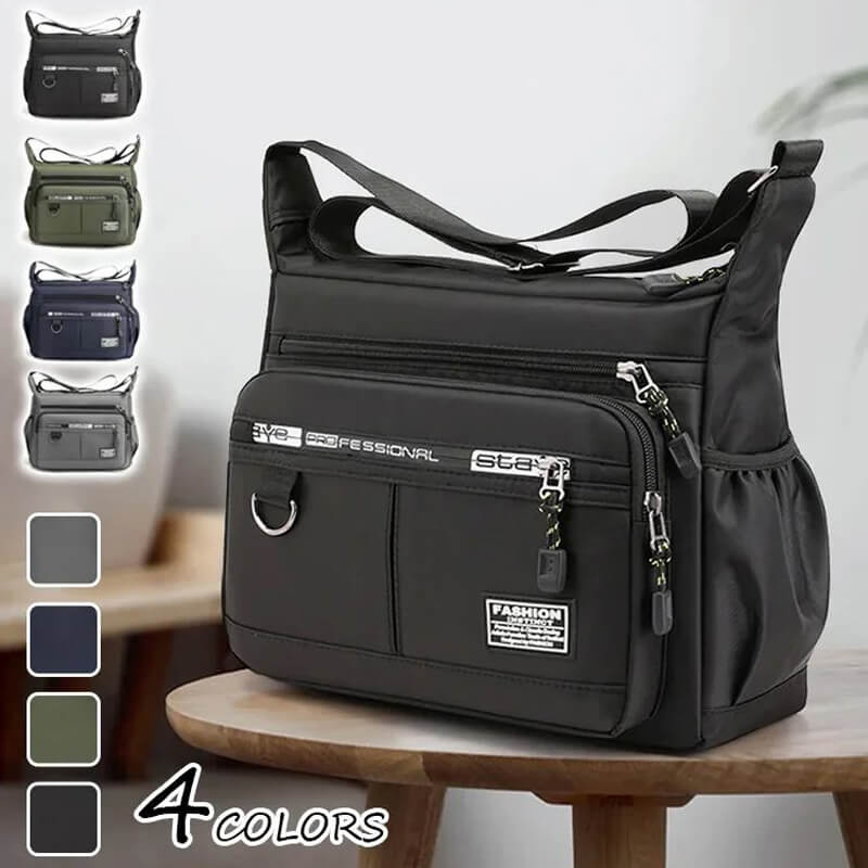 Unisex Crossbody-Umhängetasche, wasserdicht und leicht, perfekt für Sport und Outdoor-Aktivitäten.