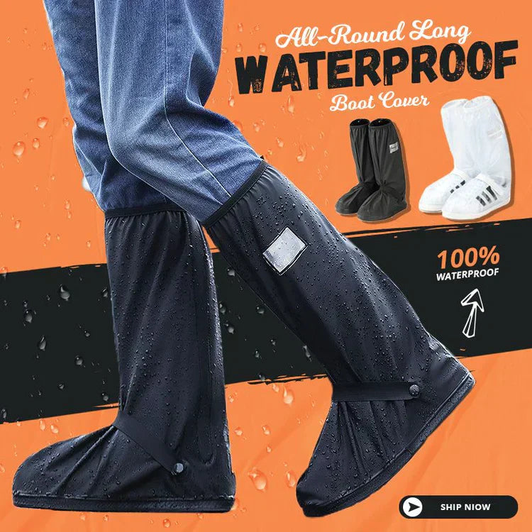 Robuste RainShield Überschuhe: rutschfester Regenschutz für Wanderungen & Fahrradfahren. Halten Schuhe sauber.
