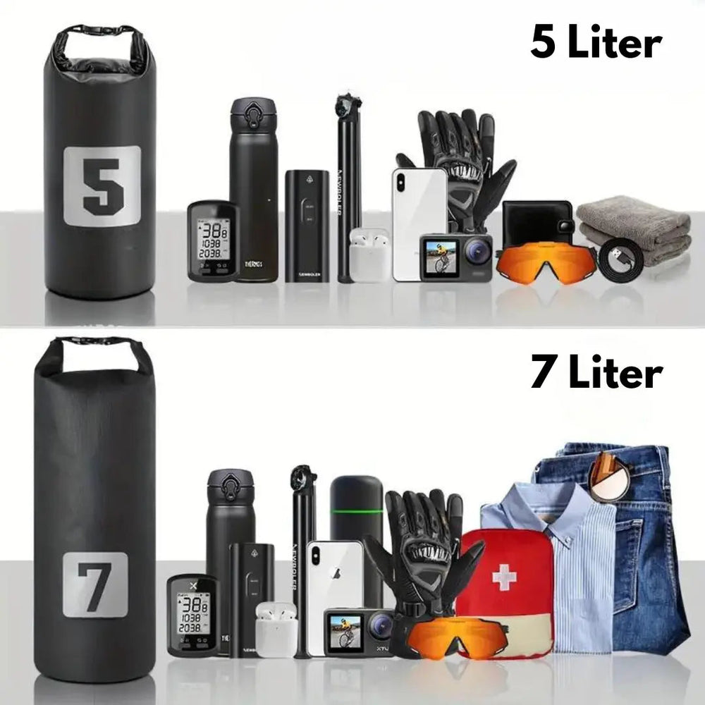AdventurePacks wasserdichte Vorderrad-Fahrradtasche, optimaler Stauraum für lange Radtouren.