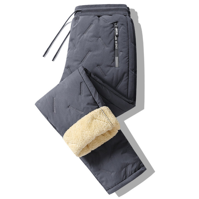 Bequeme, warme Herren Freizeithose, wasserabweisend & winddicht, perfekt für kalte Wintertage im Freien.