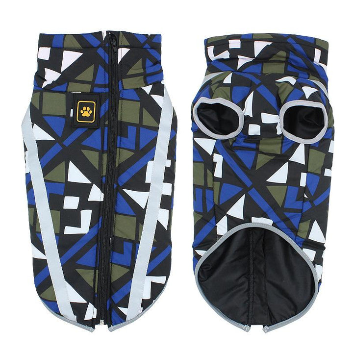 Wasserdichte StormGuard Hundejacke für den Winter. Perfekter Kälteschutz und Regenschutz beim Outdoor-Spiel.