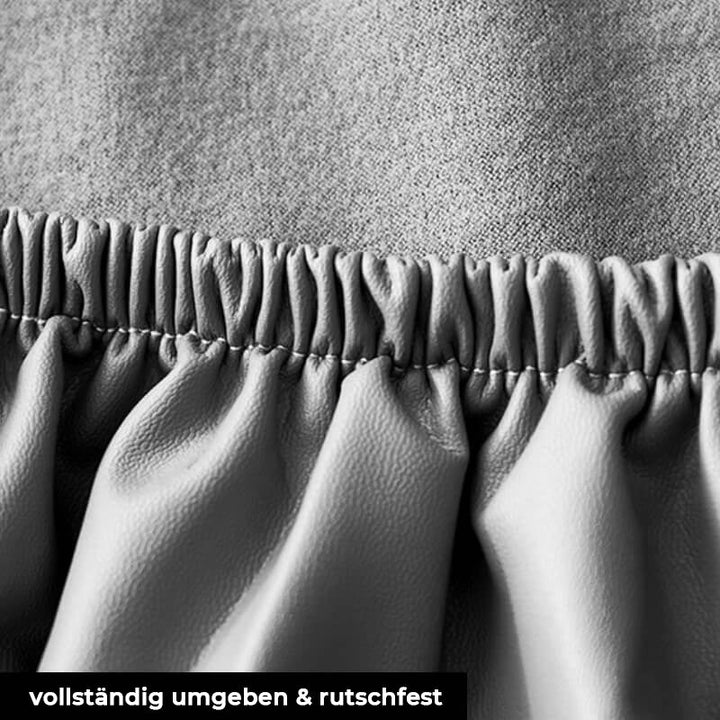 Elastischer Stretchbezug, passt sich dem Sofa an, wasserdicht & kratzfest. Perfekter Möbelschutz.