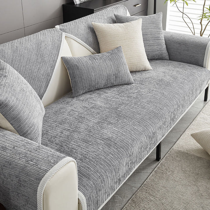 Antimikrobieller Sofaschutz für Modulsofa. Wasserdicht, kratzfest & rutschfest. Perfekt für Wohnzimmer.