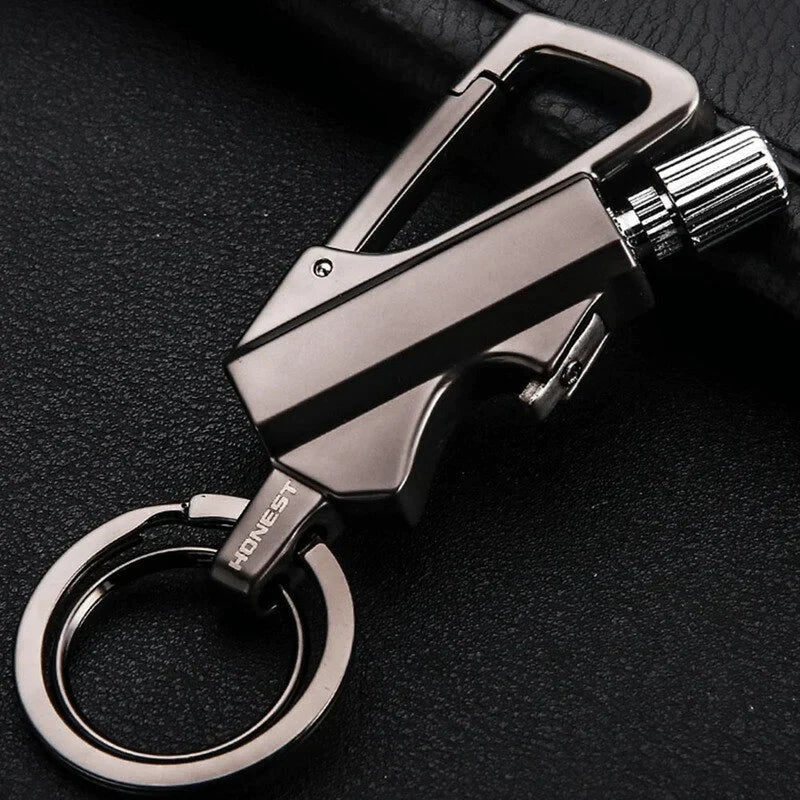 Wasserdichter Outdoor Feuerstarter, kompakt und zuverlässig für Camping, Wandern & Notfallausrüstung.