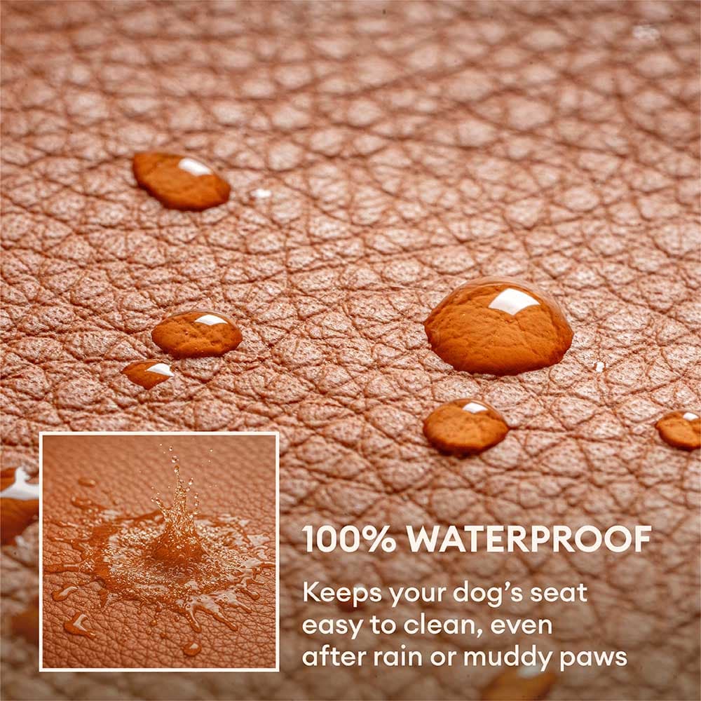 Rücksitz-Schutzbezug für Hunde. Wasserdicht, rutschfest & schmutzabweisend für alle Autofahrten.