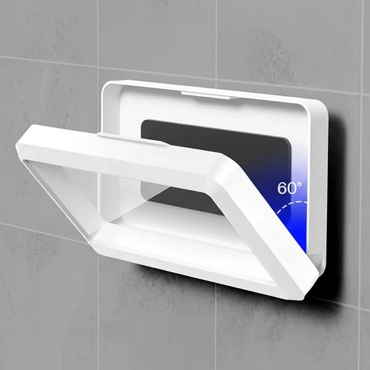 Wasserdichte Handyhalterung für Dusche & Küche, perfektes Smartphone Zubehör mit 360° Drehung für Unterhaltung.