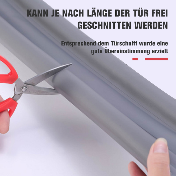 Energiesparender Türdichtungsstreifen zur Wärmeisolierung. Stoppt Zugluft, reduziert Heizkosten & schützt vor Schmutz.