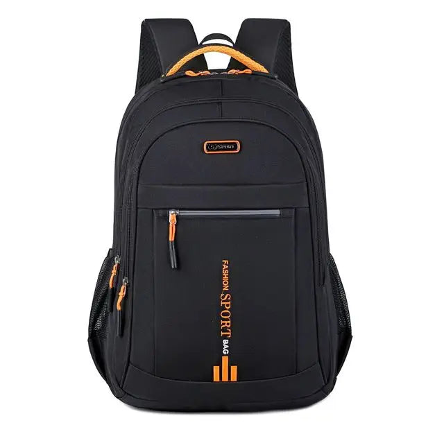UrbanGuard Pendler-Rucksack für Herren, wasserdicht, Schwarz, schützt Laptop und wichtige Dokumente.