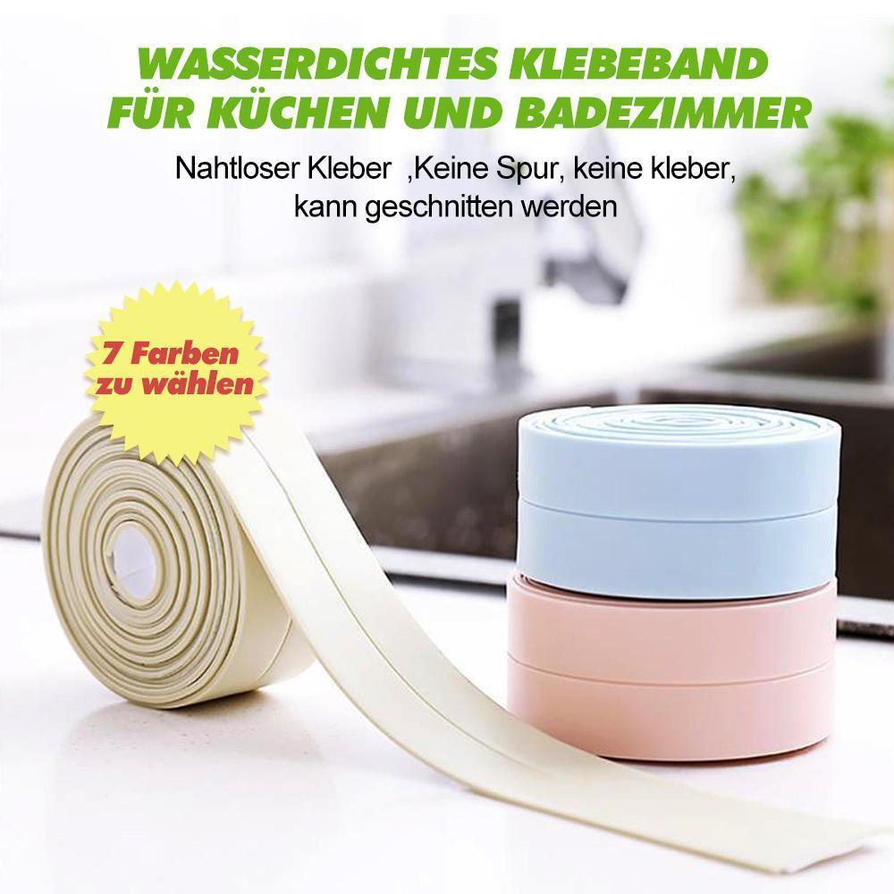 Effektiver Schimmelschutz durch wasserdichtes Dichtungsband für Feuchträume im Badezimmer.