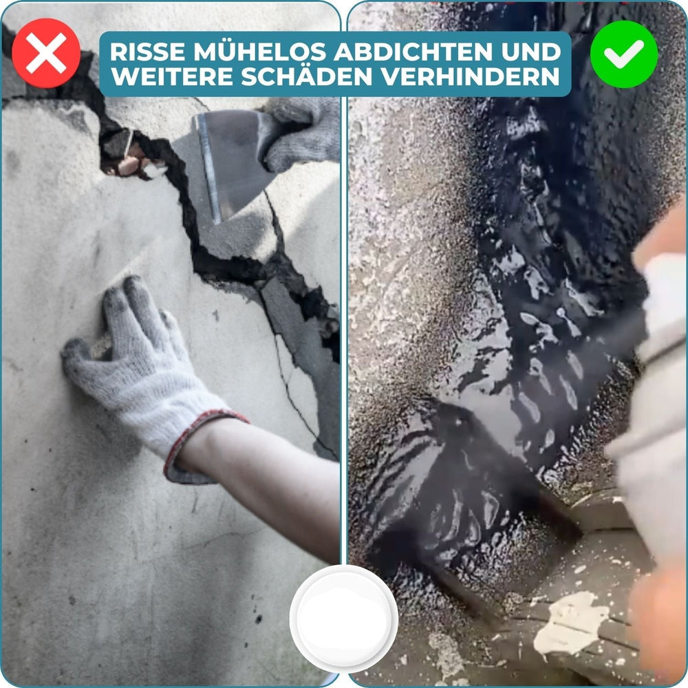 Anwendung: Wasserdichtes Dichtspray auf undichte Stelle sprühen für schnelle Leckreparatur zu Hause.