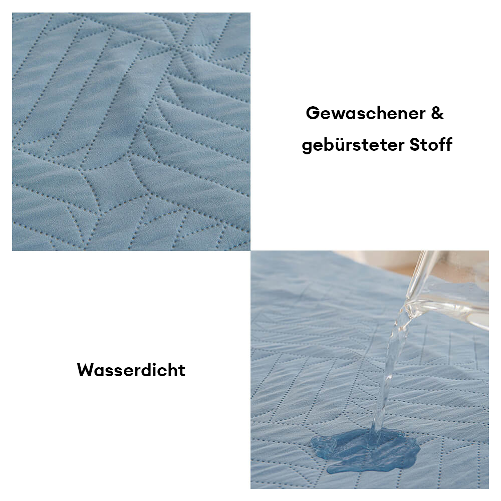 Vielseitige Tierschutzdecke, wasserdicht & waschbar. Schützt Polstermöbel, Sofas und Sitze vor Tierhaaren & Nässe.