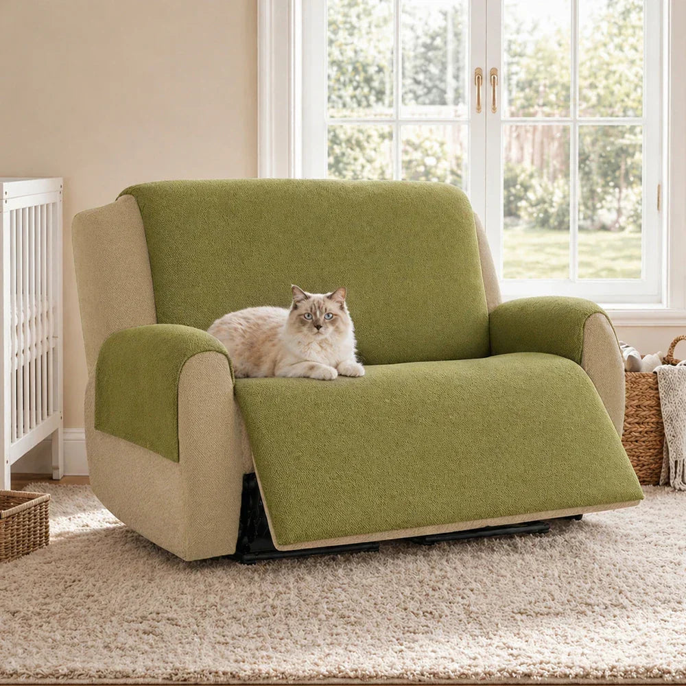 Wasserfester & rutschfester Sofa Bezug, optimaler Möbelschutz für Familien mit Haustieren.