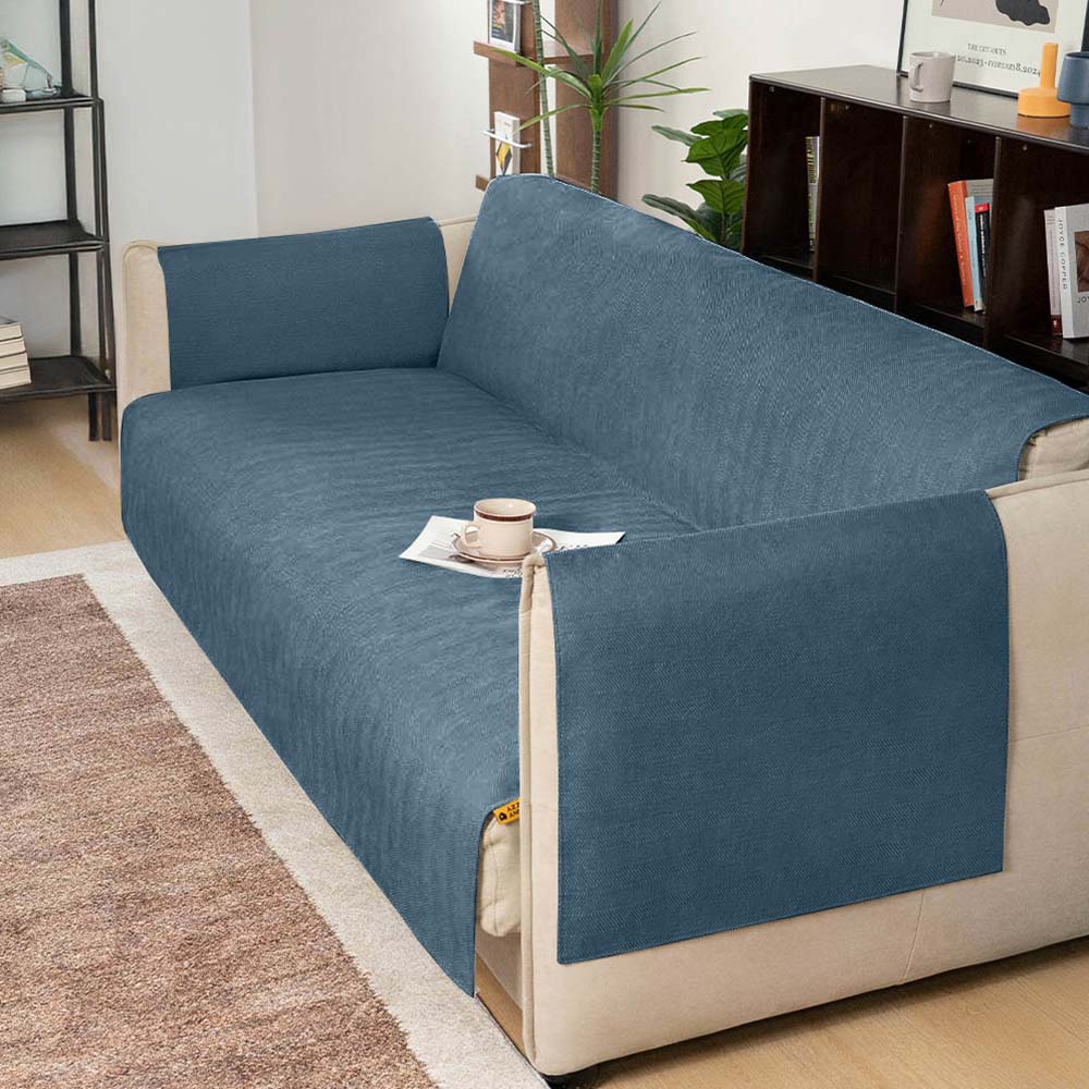 Vielseitiger Couch Cover, wasserfest, rutschfest & waschbar, ein Muss für Haustierbesitzer.