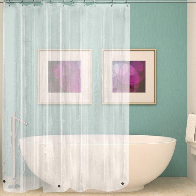 Wasserfester, schimmelresistenter Duschvorhang für ein hygienisches Badezimmer. Perfekt als Badaccessoire.