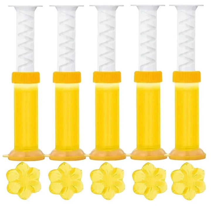 Einfache Anwendung: WC-Gelblumen Duft-Stempel für mühelose Reinigung und kontinuierliche Frische im Bad.