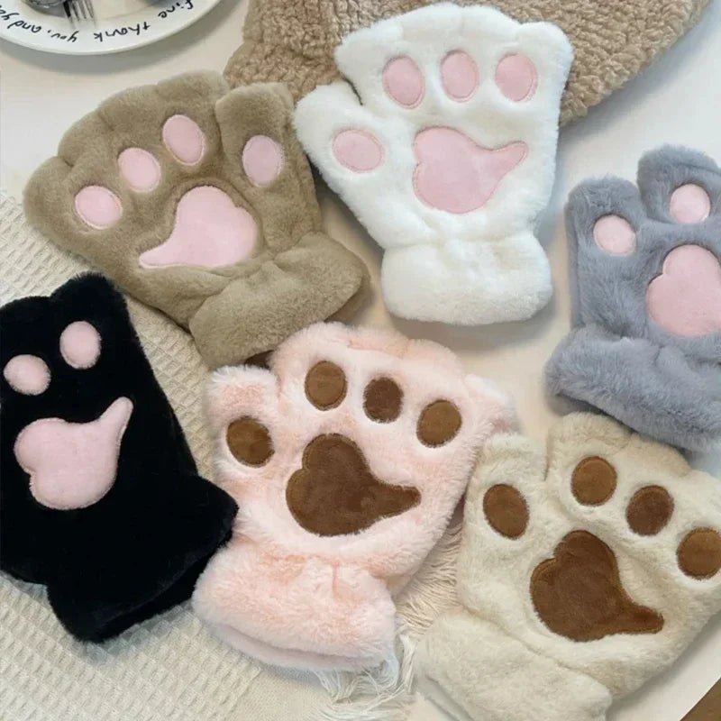 Kuschelige, weiche Damen-Fäustlinge für kalte Wintertage. Hält Hände warm und stylisch.