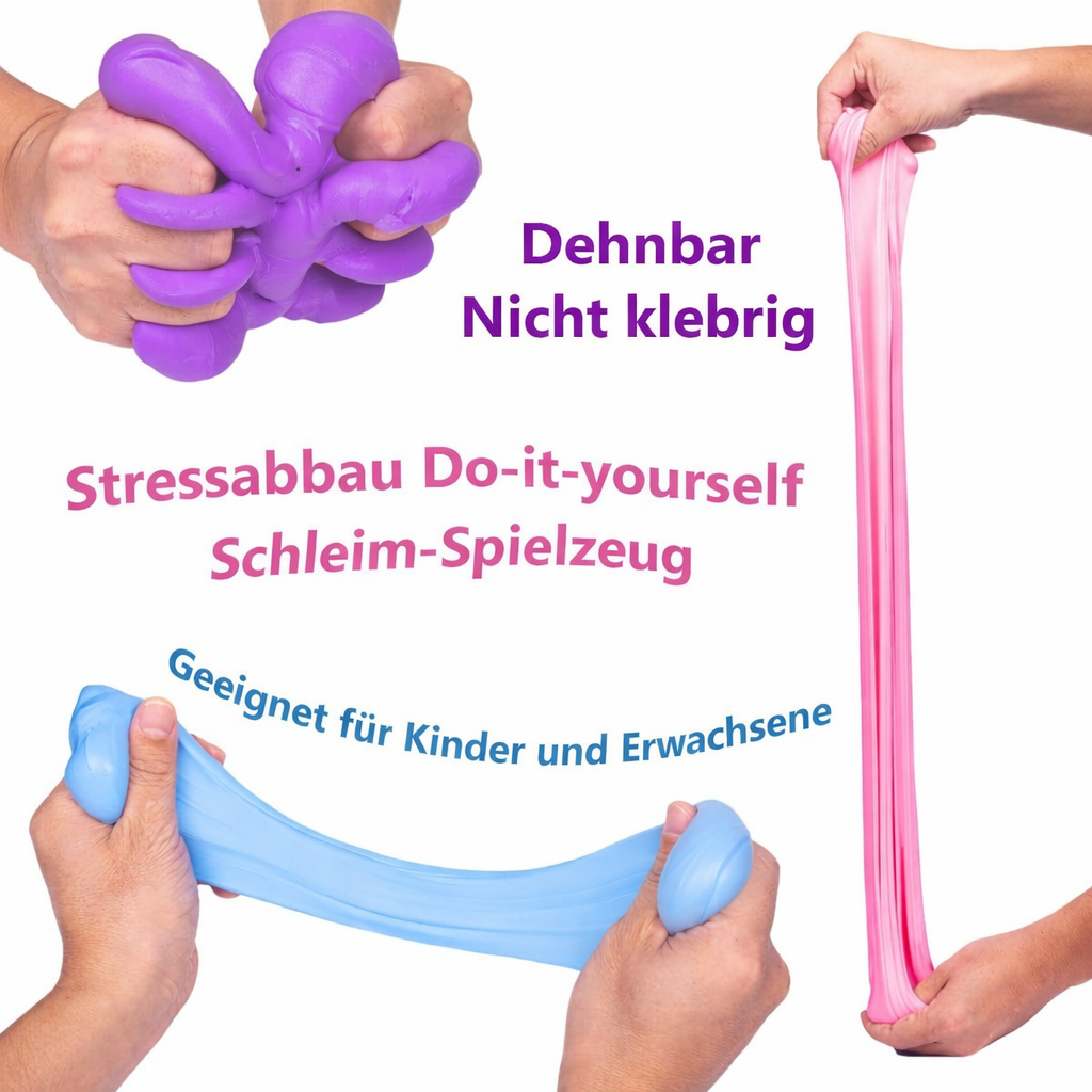 Kinderspiel: Kreatives Spielen mit bunter SoftMix Knetmasse, fördert Feinmotorik und Fantasie.