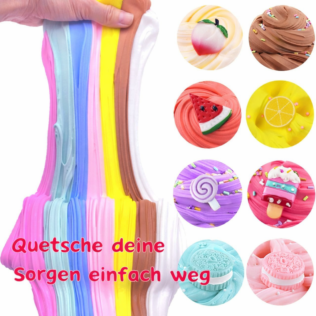Kleine Skulptur aus SoftMix Modelliermasse, ein Beispiel für kreatives DIY-Basteln.