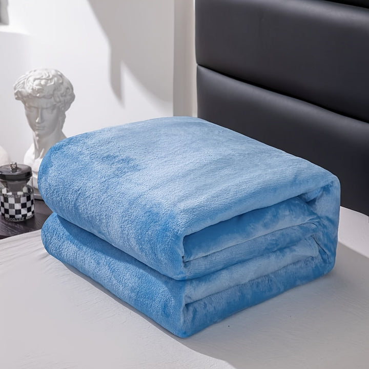 Kuschelige Flanelldecke, perfekt für Gemütlichkeit und Wärme zu jeder Jahreszeit.