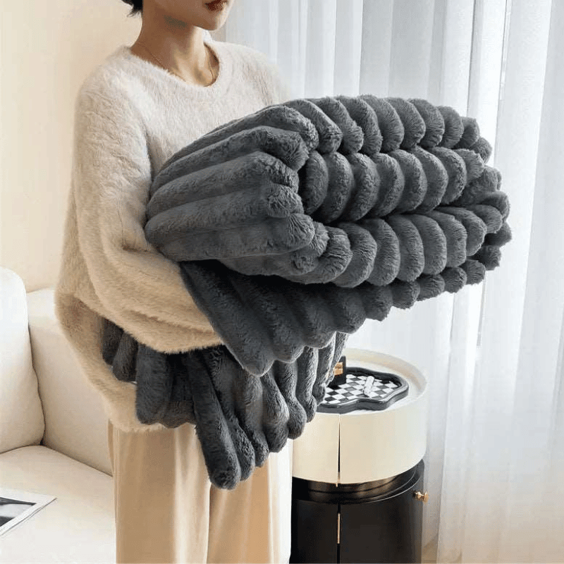 Elegante weiche Decke als stilvolles Heimtextil für Ihr Zuhause.