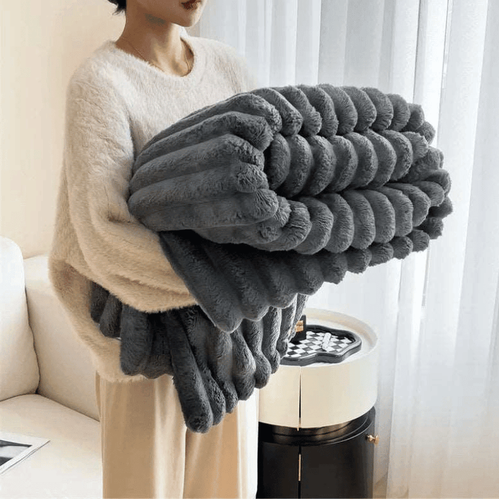 Elegante weiche Decke als stilvolles Heimtextil für Ihr Zuhause.