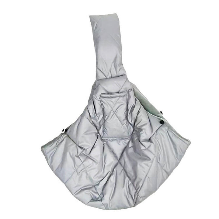 Kuschelige Plüschtasche für Hunde und Katzen. Sichere Outdoor-Haustiertasche für entspannte Reisen und Ausflüge.