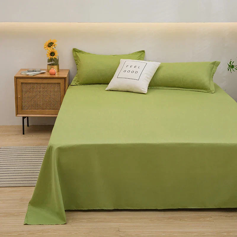 Weicher Leinen-Bettbezug SoftLuxe für ultimativen Schlafkomfort. Elegante, atmungsaktive Bettwäsche fürs Schlafzimmer.