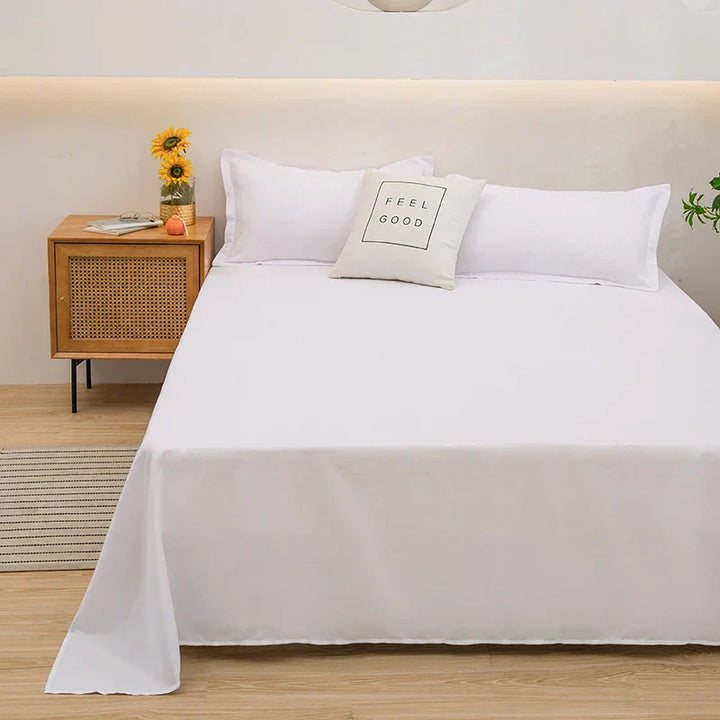SoftLuxe Leinen-Bettbezug, weich und atmungsaktiv. Hochwertige Bettwäsche für ganzjährigen Komfort im Schlafzimmer.
