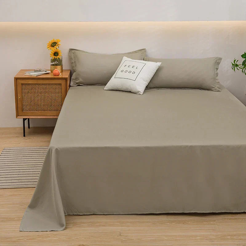 Komfortabler SoftLuxe Leinen-Bettbezug, ideal für alle Jahreszeiten. Weiche, strapazierfähige Bettwäsche.