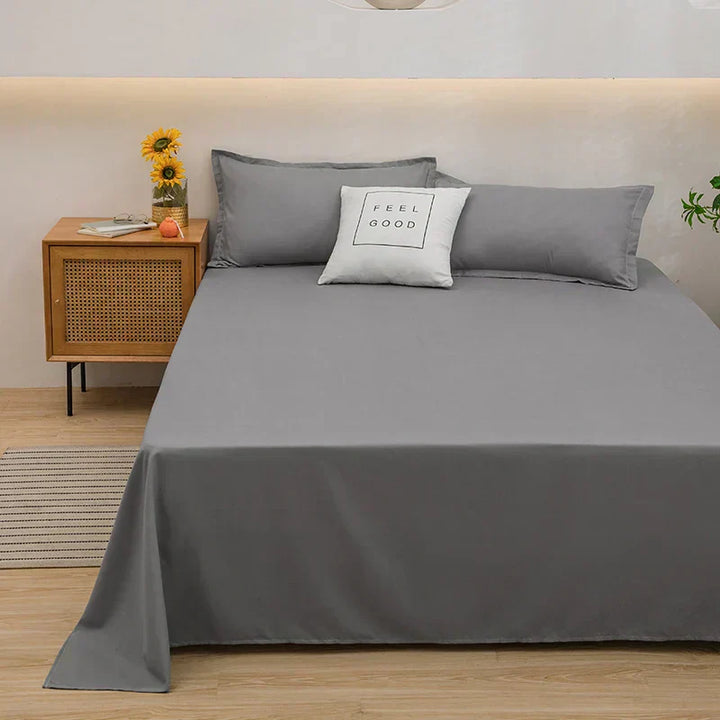 SoftLuxe Bettbezug aus Leinen, für erholsamen Schlaf. Elegante und atmungsaktive Heimtextilien fürs Schlafzimmer.