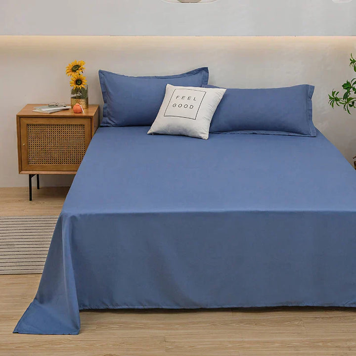 Hochwertiger Leinen-Bettbezug SoftLuxe, der Schlafkomfort neu definiert. Atmungsaktive und weiche Bettwäsche.